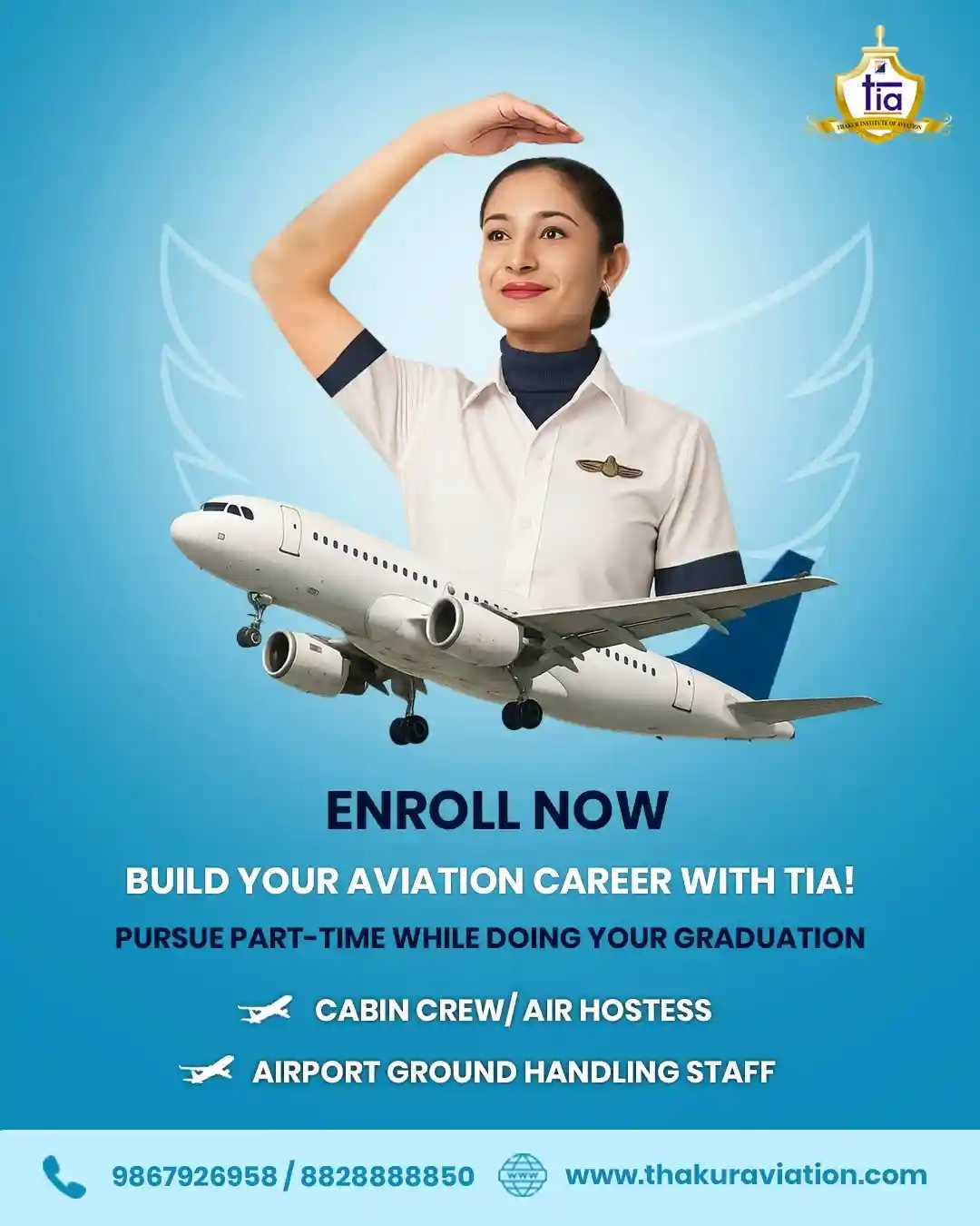 Cabin Crew and Ground Staff Courses in Mumbai